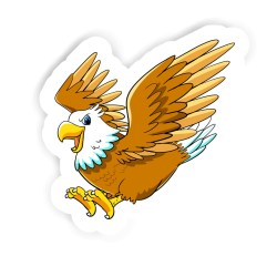 Adler Sticker mit dem Namen Valentin