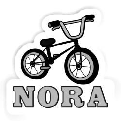  Aufkleber mit dem Namen Nora