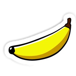 Banane Sticker mit dem Namen Leo