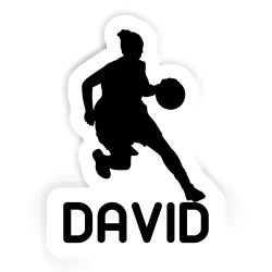 Basketballspielerin Sticker