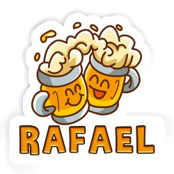 Biere Aufkleber mit dem Namen Rafael