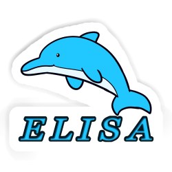 Delphin Sticker