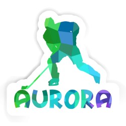 Eishockeyspieler Sticker