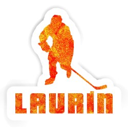 Eishockeyspieler Sticker