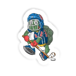 Eishockeyspieler Sticker mit dem Namen Emil