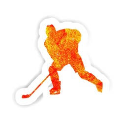 Eishockeyspieler Sticker mit dem Namen Leonie