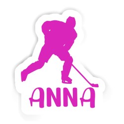 Eishockeyspielerin Sticker