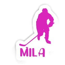 Eishockeyspielerin Sticker