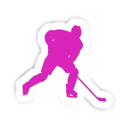 Eishockeyspielerin Sticker mit dem Namen Anna