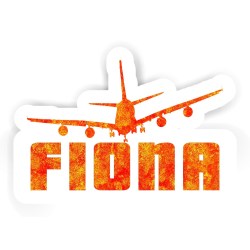 Flugzeug Sticker