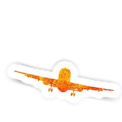 Flugzeug Sticker mit dem Namen Alexander