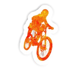 Freeride Biker Sticker
