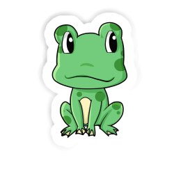 Frosch Sticker mit dem Namen Olivia