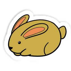 Hase Sticker mit dem Namen Lena