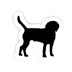 Hund Sticker mit dem Namen Paul