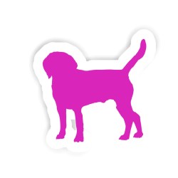 Hund Sticker mit dem Namen Hana