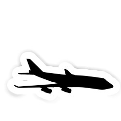 Jumbo-Jet Sticker mit dem Namen Sophie