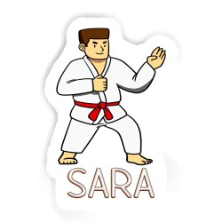 Karateka Sticker
