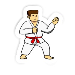 Karateka Sticker mit dem Namen Sara