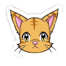 Katze Sticker mit dem Namen Malik