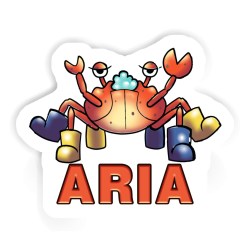 Krabbe Sticker