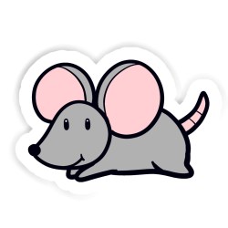 Maus Sticker mit dem Namen Nevio