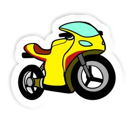 Motorrad Sticker mit dem Namen Leyla