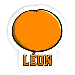 Orange Sticker