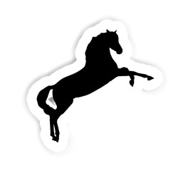 Pferd Sticker mit dem Namen Lean