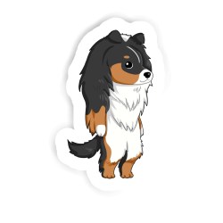 Sheltie Sticker mit dem Namen Jules