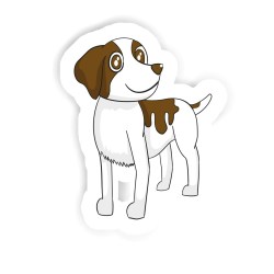 Spaniel Sticker mit dem Namen Lean