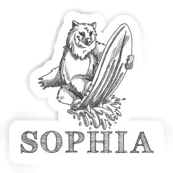  Aufkleber mit dem Namen Sophia