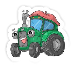 Traktor Sticker mit dem Namen Zoe