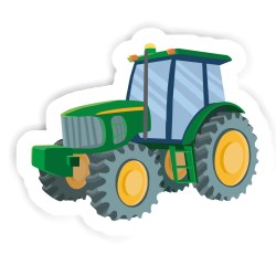 Traktor Sticker mit dem Namen Fabio