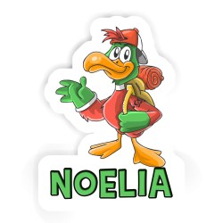 Wanderer Aufkleber mit dem Namen Noelia